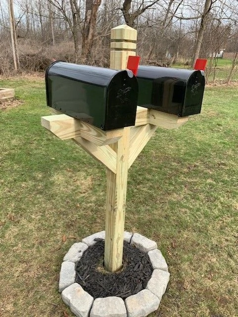 Two Box Mailbox Posts Mailbox Kits, Posts & Installation | Buffalo & Western NY